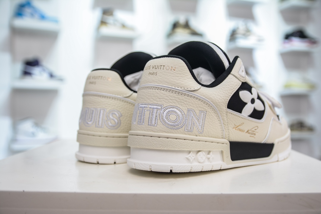 Tyler x Louis Vuitton 路易威登 LV Trainer 联名款 低帮休闲板鞋 海