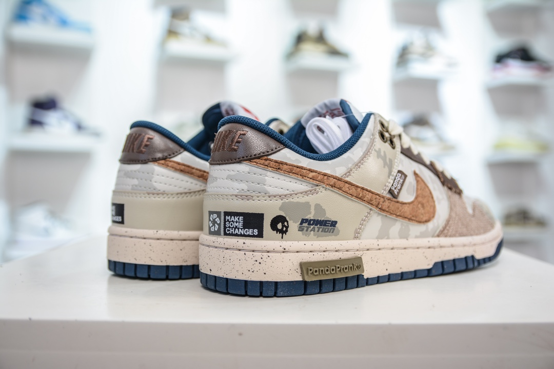 Nike Dunk Low 拓荒骑士 米白棕  DD1391-400