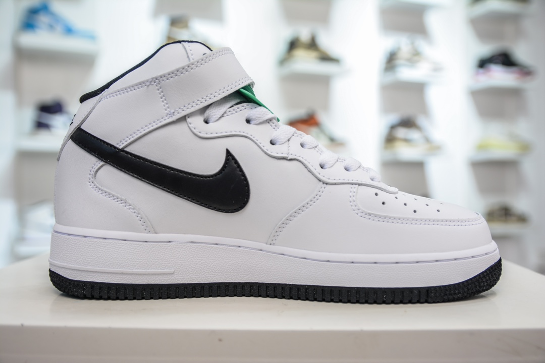 HY版纯原 Nike Air Force 1 Mid 07 白黑   DV0806-101