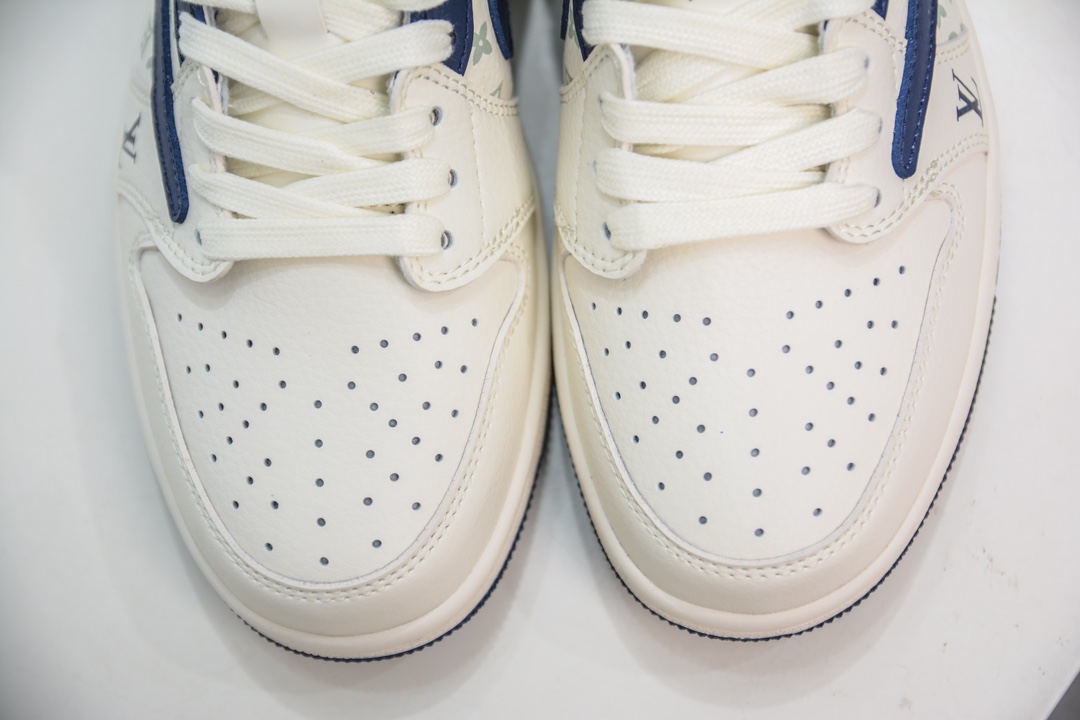 TS x Air Jordan AJ1 Low 倒钩低帮联名定制配色  LJ5188-002