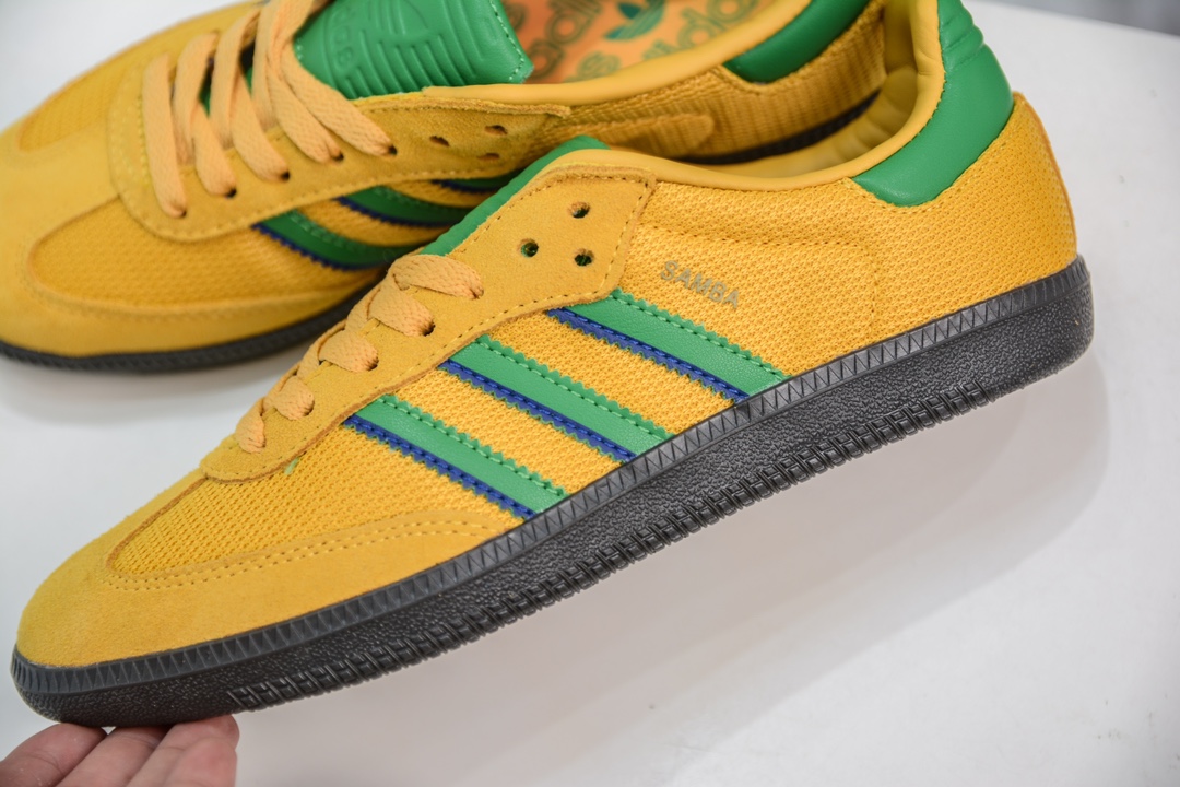 adidas originals Samba WB PONY TONAL 蓝白   IE9165