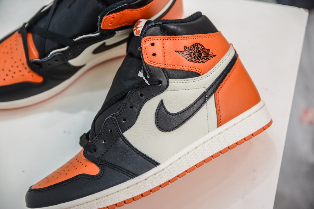 DG2.0纯原 Air Jordan AJ1 Retro high ”Shattered Backboard” 黑扣碎 555088-005