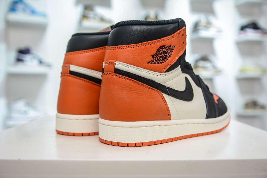 DG2.0纯原 Air Jordan AJ1 Retro high ”Shattered Backboard” 黑扣碎 555088-005