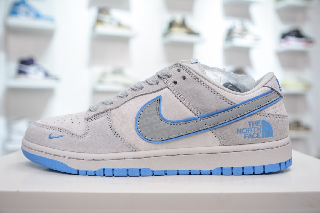 Nike SB Dunk Low X The North Face联名   DQ1098-370