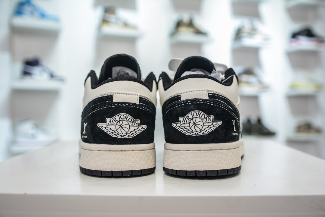 LV x Air Jordan AJ1 Low 低帮联名定制配色 SJ9950-007