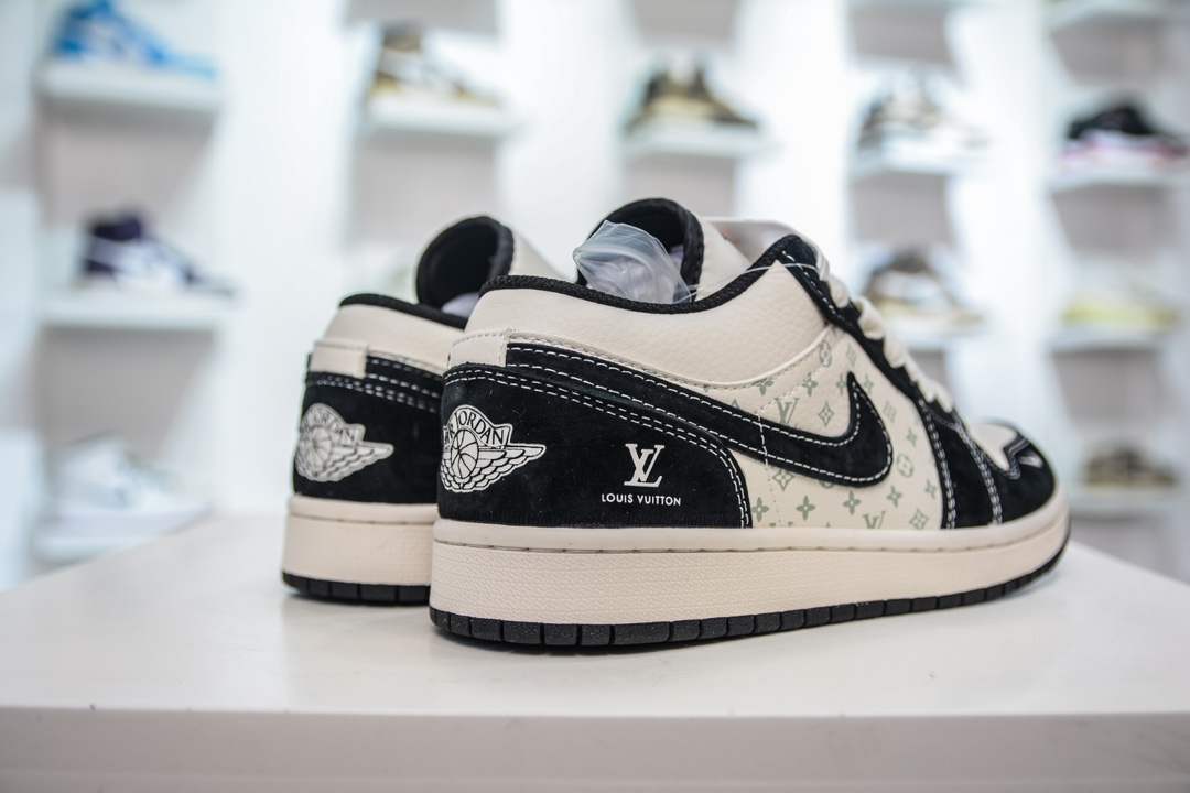 LV x Air Jordan AJ1 Low 低帮联名定制配色 SJ9950-007