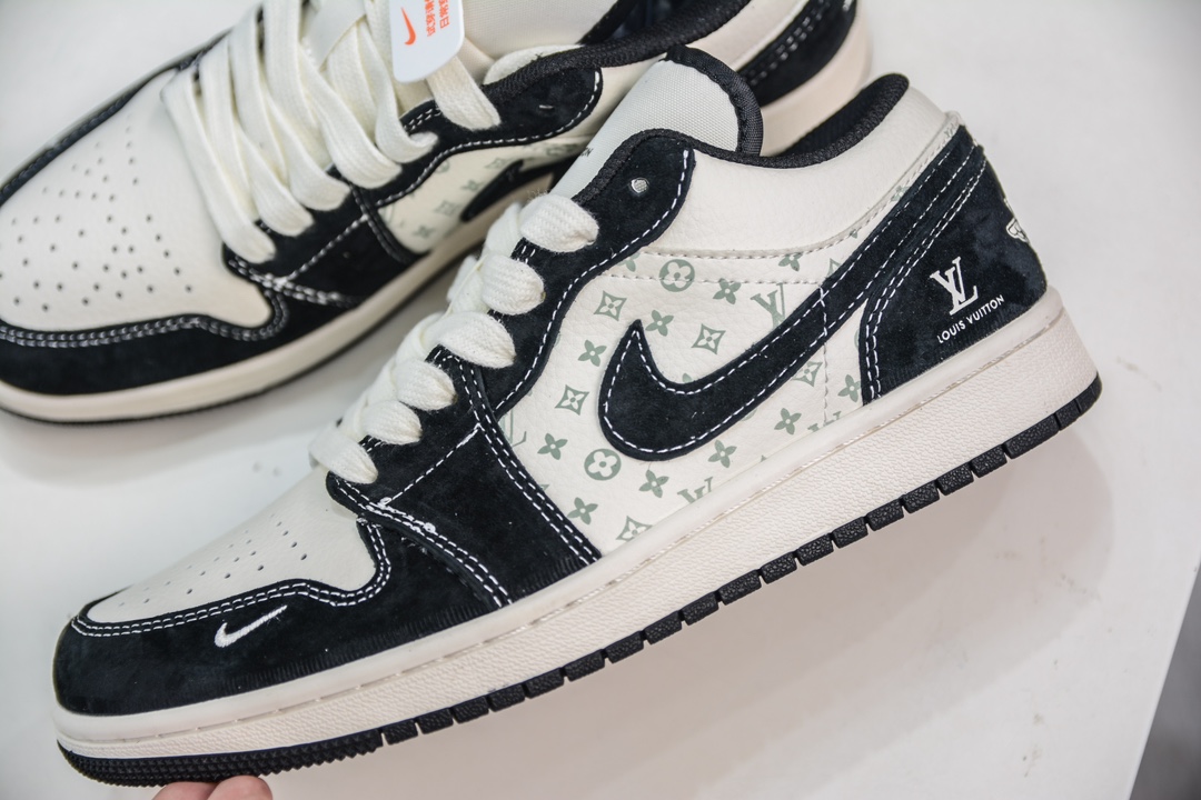 LV x Air Jordan AJ1 Low 低帮联名定制配色 SJ9950-007