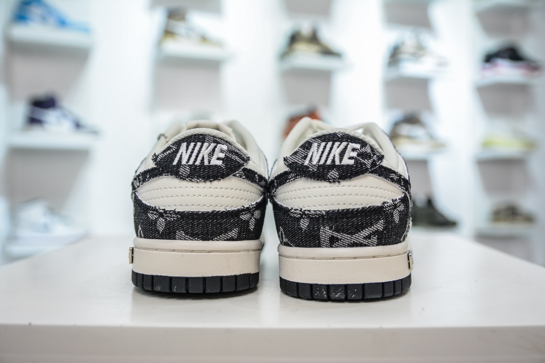 Nike SB Dunk Low x Louis Vuitton 白黑牛仔 DJ2024-009