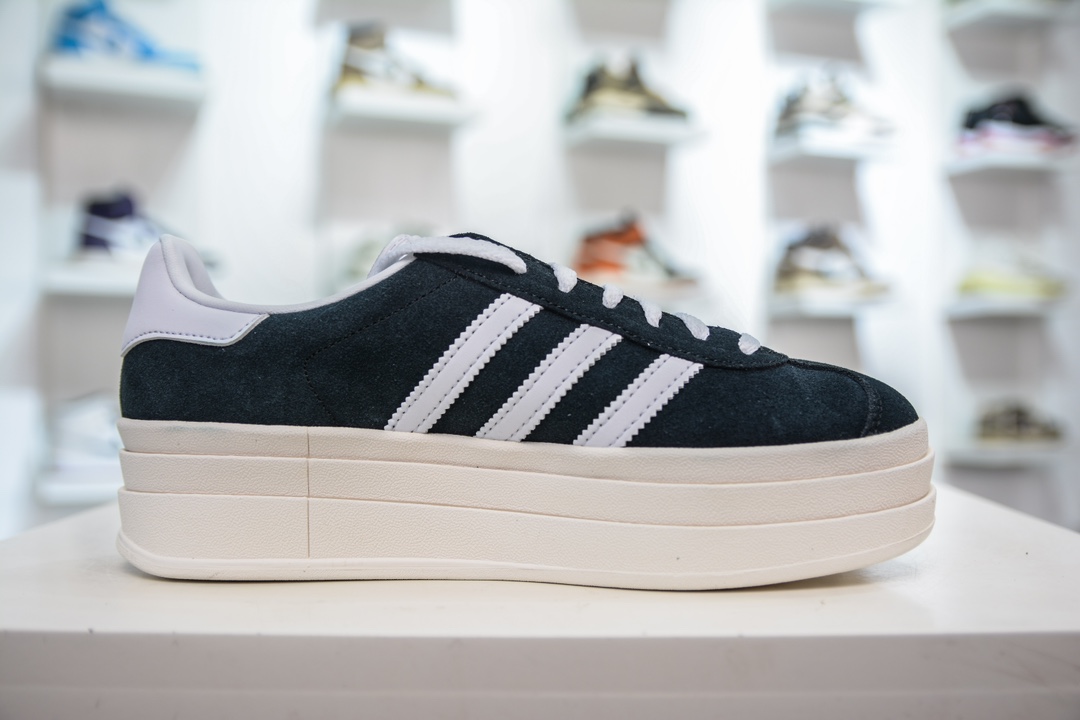 纯原级 Ad Originals Gazelle Bold 复古单品 Ad Originals Gazelle Bold 三叶草低帮板鞋 HQ6912