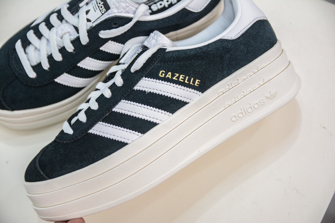 纯原级 Ad Originals Gazelle Bold 复古单品 Ad Originals Gazelle Bold 三叶草低帮板鞋 HQ6912