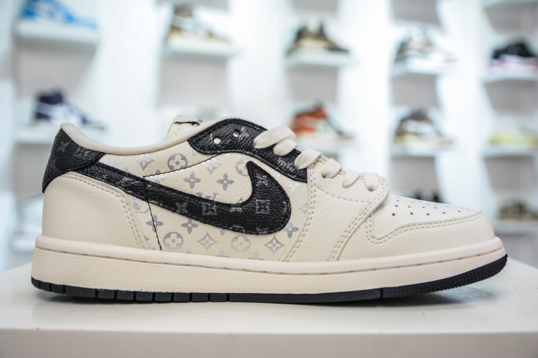 TS x Air Jordan AJ1 Low 倒钩低帮联名定制配色 LX1988-600