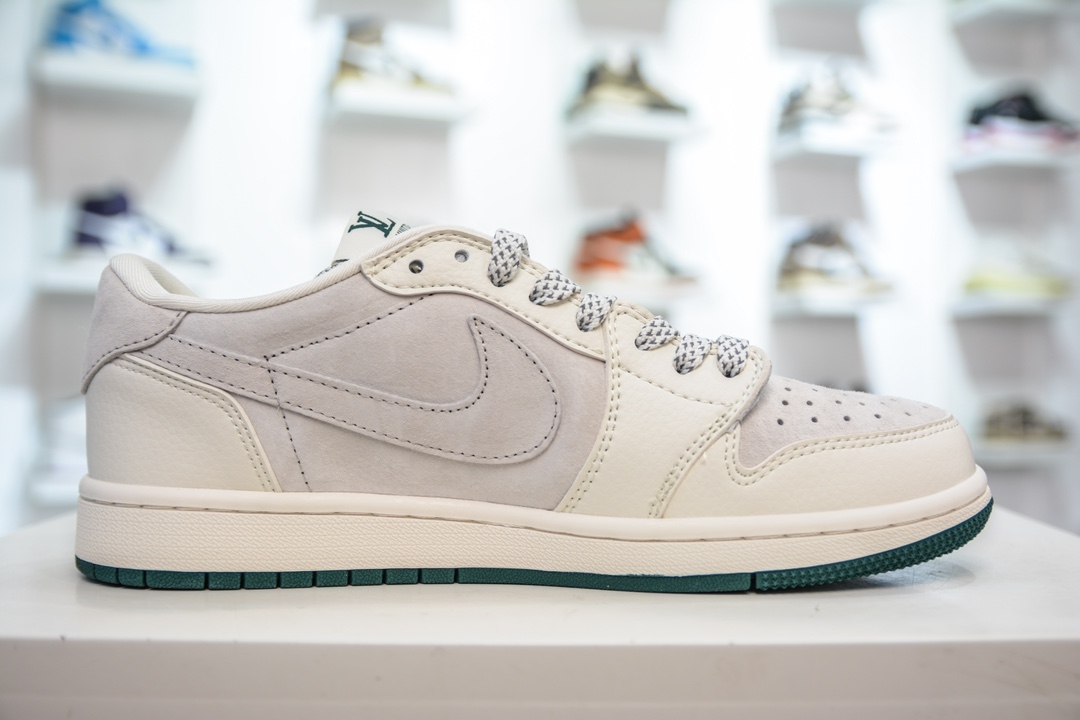 TS x Air Jordan AJ1 Low 倒钩低帮联名定制配色 LJ5188-005