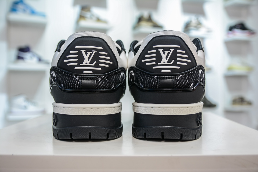 纯原级别 空胶工艺 高端零售专供Louis Vuitton 路易威登 LV Trainer 低帮休闲板鞋