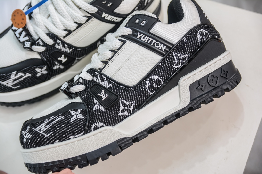 纯原级别 空胶工艺 高端零售专供Louis Vuitton 路易威登 LV Trainer 低帮休闲板鞋