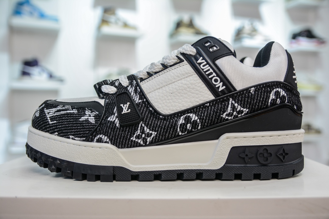 纯原级别 空胶工艺 高端零售专供Louis Vuitton 路易威登 LV Trainer 低帮休闲板鞋