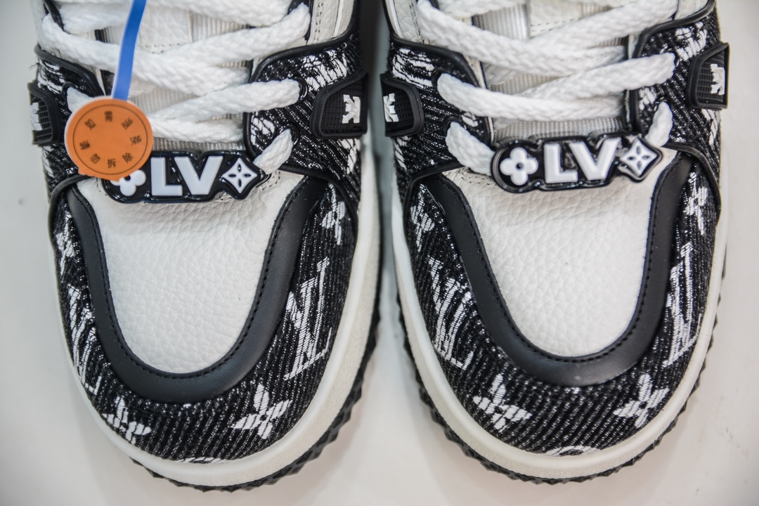 纯原级别 空胶工艺 高端零售专供Louis Vuitton 路易威登 LV Trainer 低帮休闲板鞋