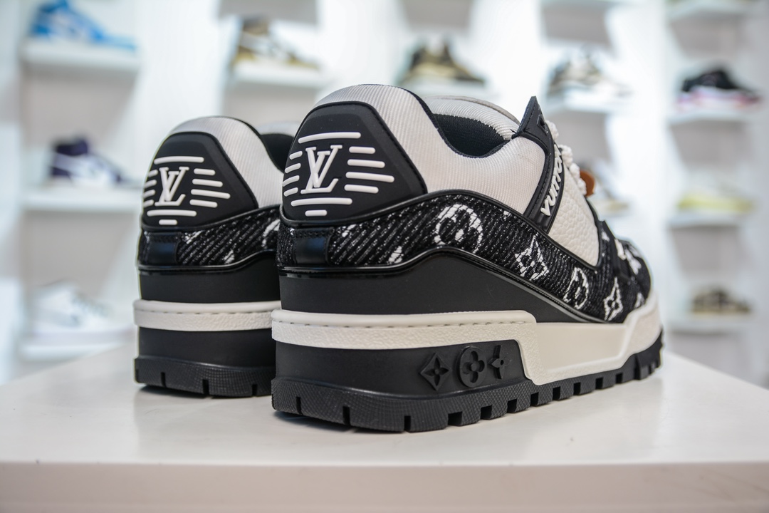 纯原级别 空胶工艺 高端零售专供Louis Vuitton 路易威登 LV Trainer 低帮休闲板鞋