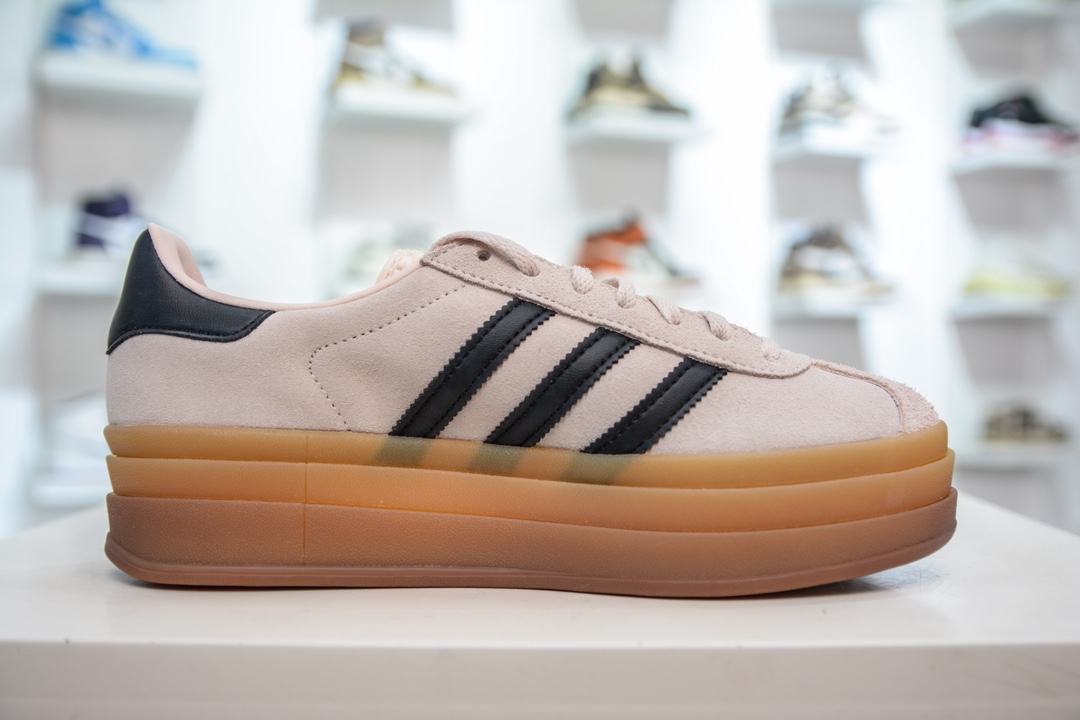 纯原级 Ad Originals Gazelle Bold 复古单品 Ad Originals Gazelle Bold 三叶低帮板鞋 IE0429