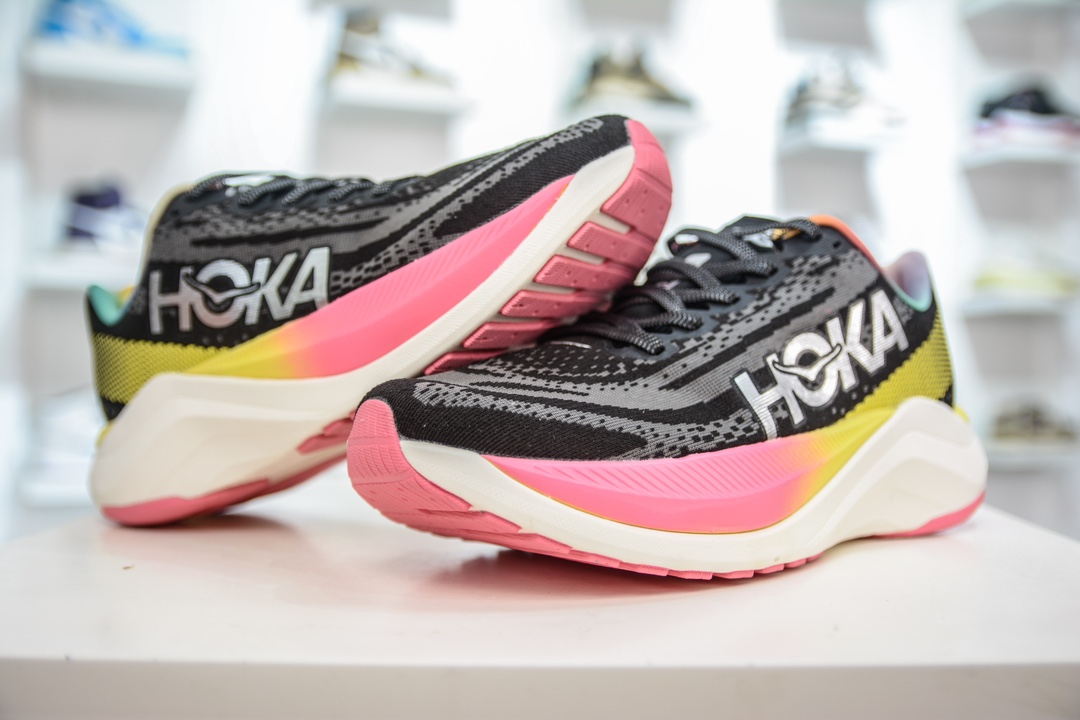 CS版纯原 HOKA ONE ONE Mach X 马赫十代舒适百搭透气低帮跑步鞋