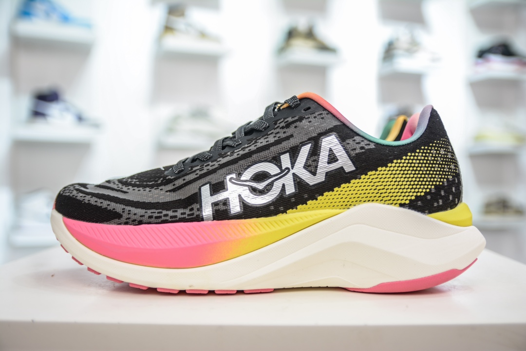 CS版纯原 HOKA ONE ONE Mach X 马赫十代舒适百搭透气低帮跑步鞋