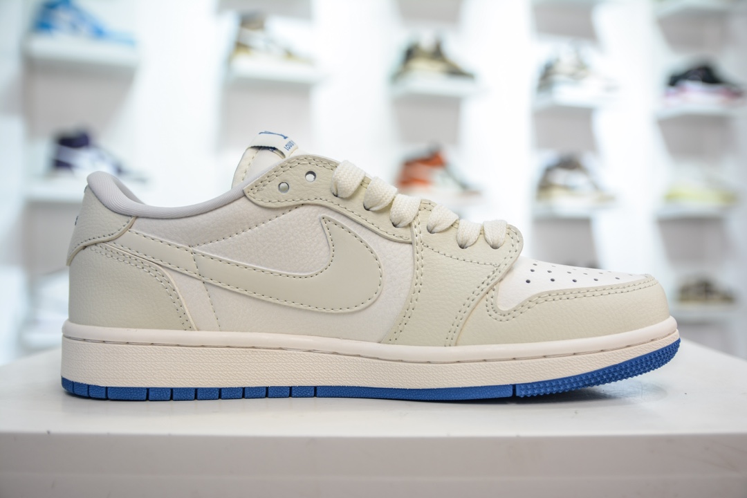 TS x Air Jordan AJ1 Low 倒钩低帮联名定制配色 LJ5188-007