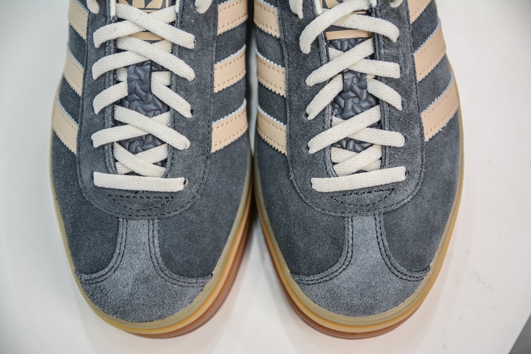 纯原级 Ad Originals Gazelle Bold 复古单品 Ad Originals Gazelle Bold 三叶草厚底休闲防滑耐磨低帮板鞋 IE0428