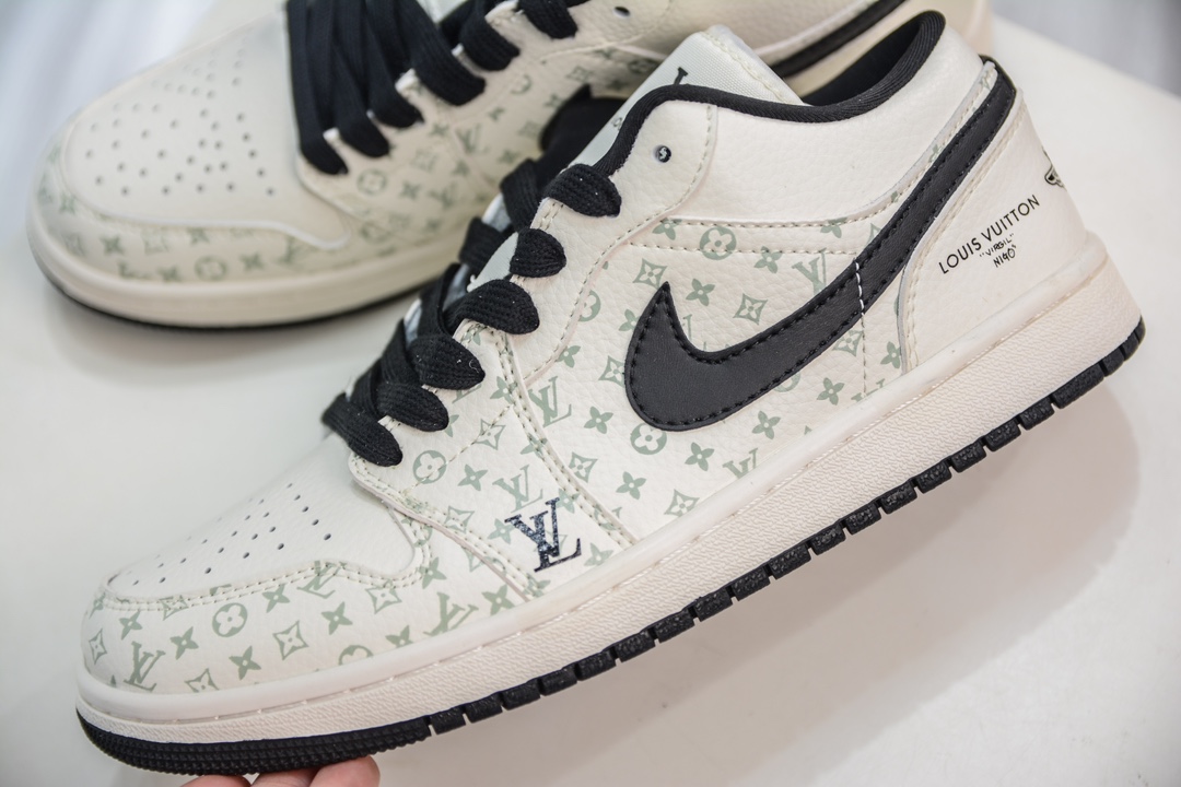 LV x Air Jordan AJ1 Low 低帮联名定制配色 SJ9950-005