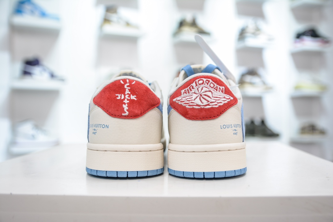 TS x Air Jordan AJ1 Low 倒钩低帮联名定制配色 XY2688-101