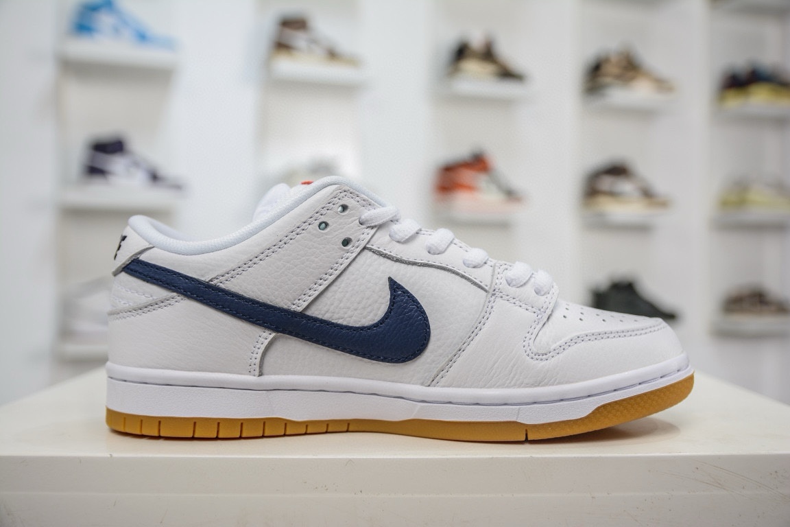 AY版 全码补齐 Nike Dunk SB Low 白蓝生胶 CZ2249-100