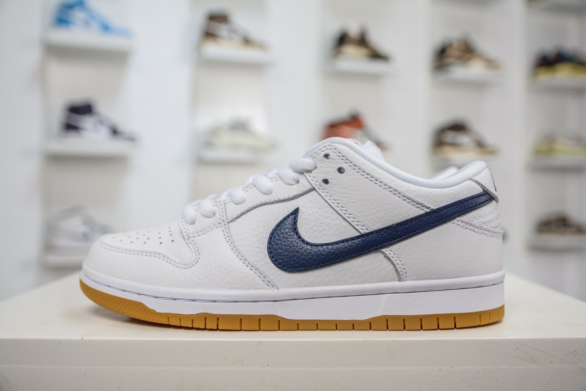 AY版 全码补齐 Nike Dunk SB Low 白蓝生胶 CZ2249-100