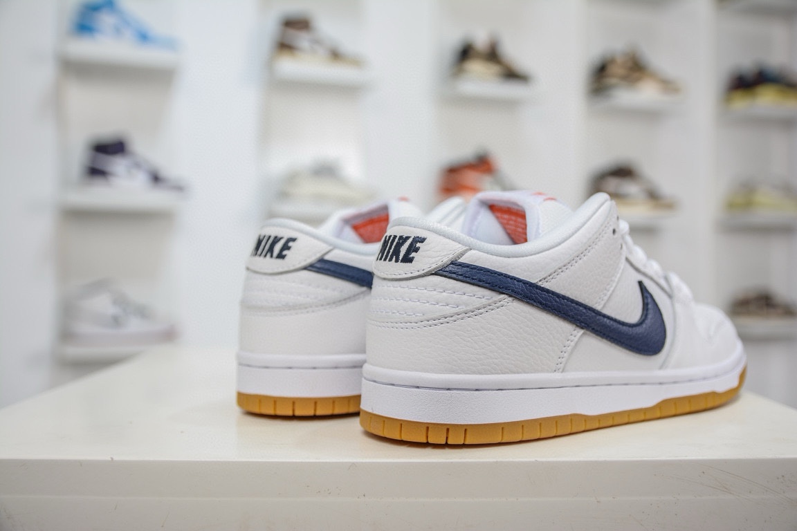 AY版 全码补齐 Nike Dunk SB Low 白蓝生胶 CZ2249-100