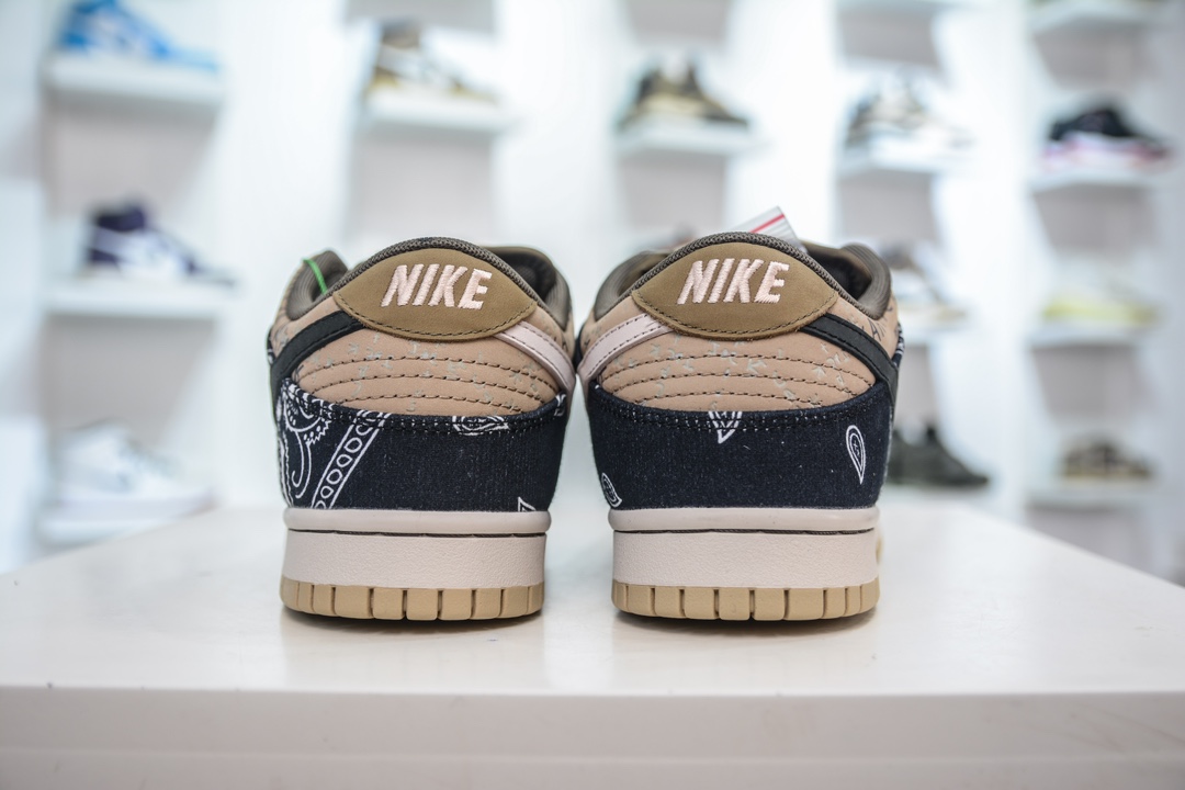 AY版纯原 Travis Scott x NK SB Dunk Low TS联名腰果花 CT5053-001