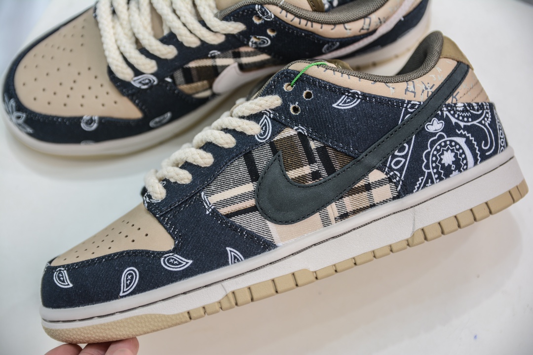 AY版纯原 Travis Scott x NK SB Dunk Low TS联名腰果花 CT5053-001