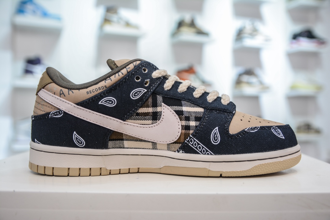 AY版纯原 Travis Scott x NK SB Dunk Low TS联名腰果花 CT5053-001