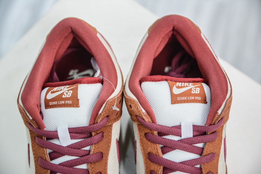 AY版纯原 Nike Dunk SB Low Russet Cedar棕色红钩 BQ6817-202