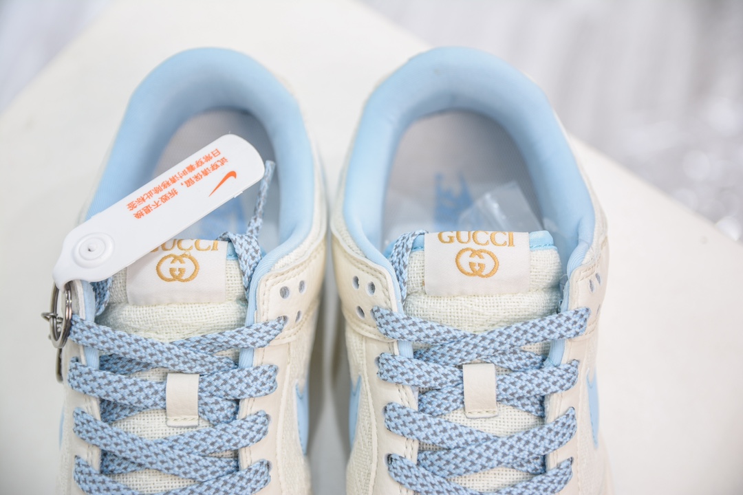 NK SB Dunk Low GUCCI联名 白天蓝满天星 DQ1098-376