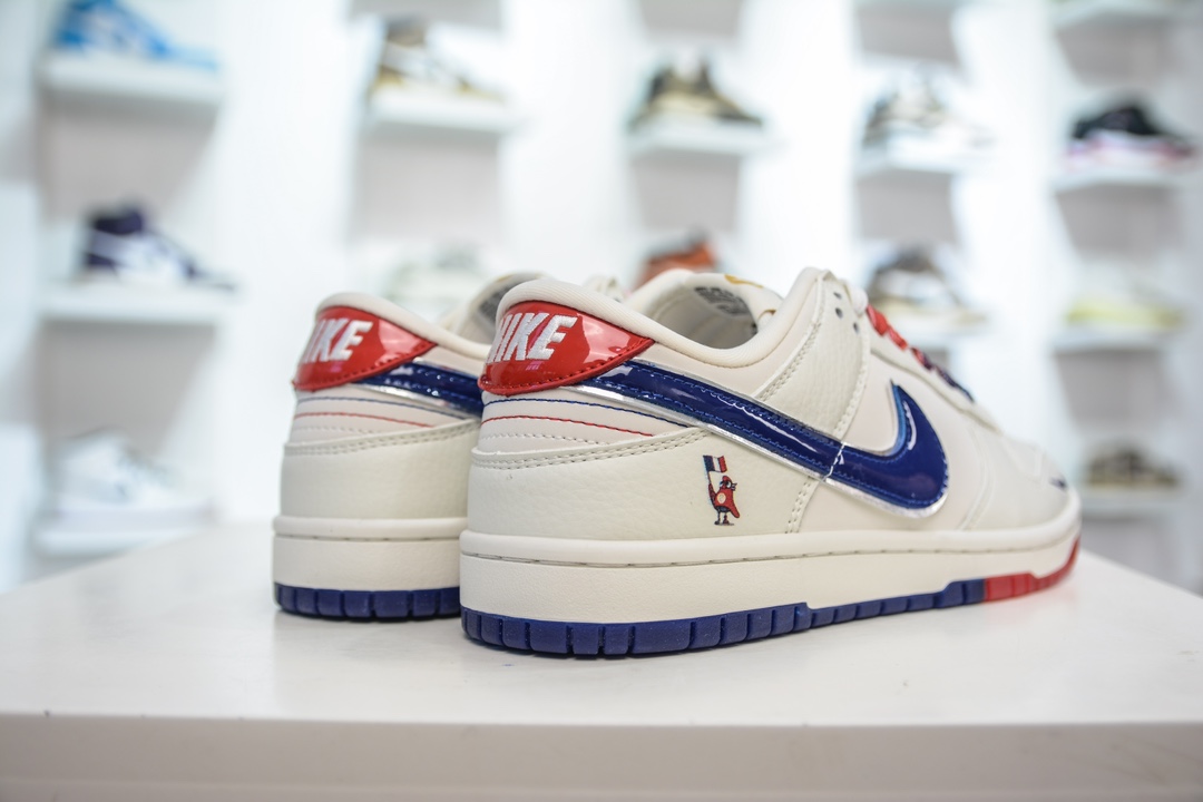 Nike SB Dunk Low 巴黎奥运限定 漆皮蓝 JH8310-951