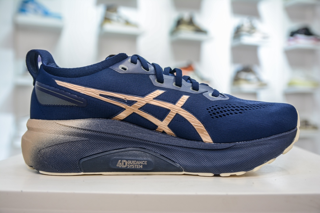 Asics Gel-Kayano 31代 亚瑟士运动休闲透气专业跑鞋 1011B950-400