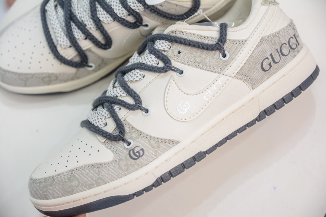 Nike SB Dunk Low GUCCI联名 绑带烟灰 SJ2068-263