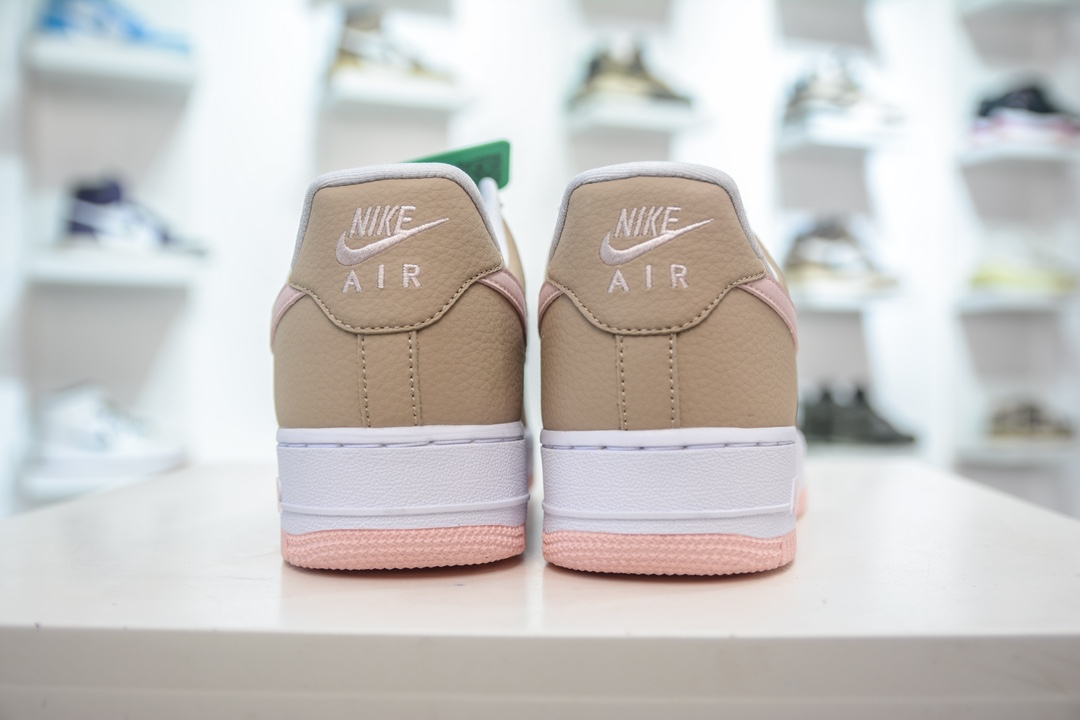 HY版纯原 Nike Air Force 1 Low 07 棕粉 845053-201