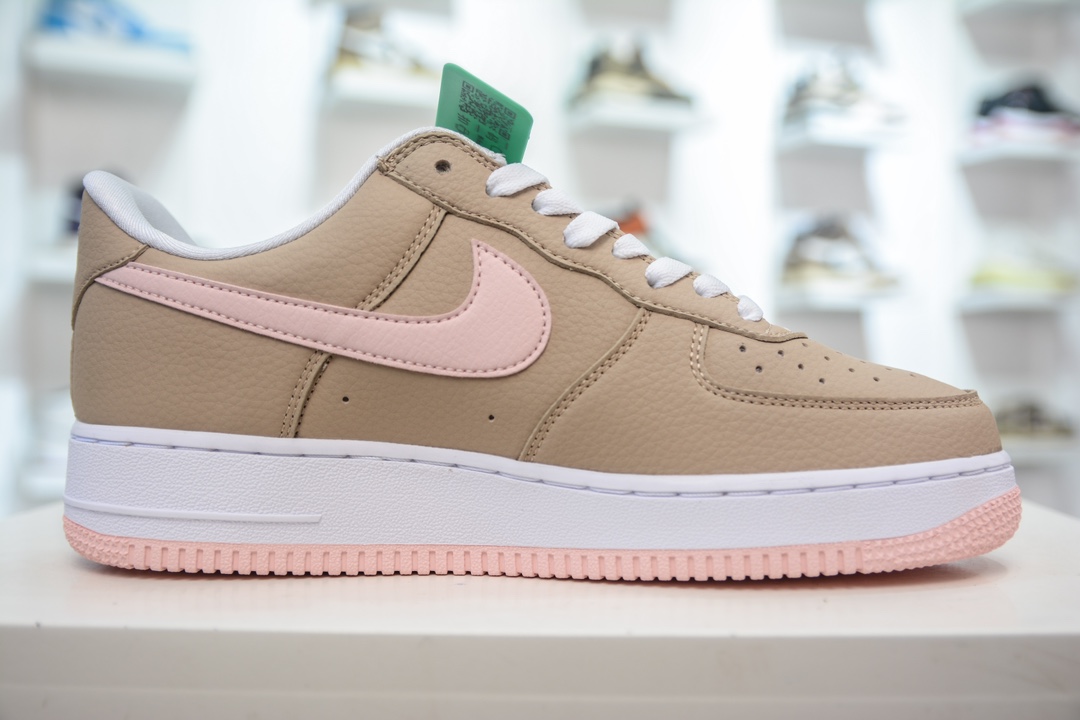 HY版纯原 Nike Air Force 1 Low 07 棕粉 845053-201