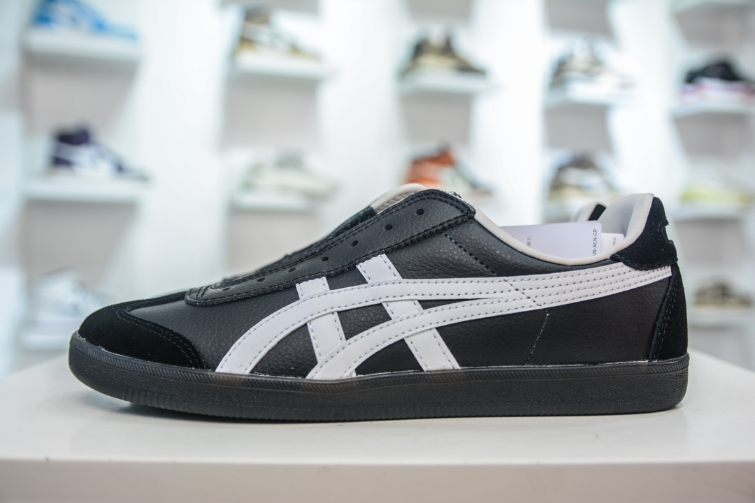 纯原级 Asics Onitsuka Tiger Tokuten 亚瑟士鬼冢虎男女中性复古运动板鞋轻盈舒适 1183C290-001