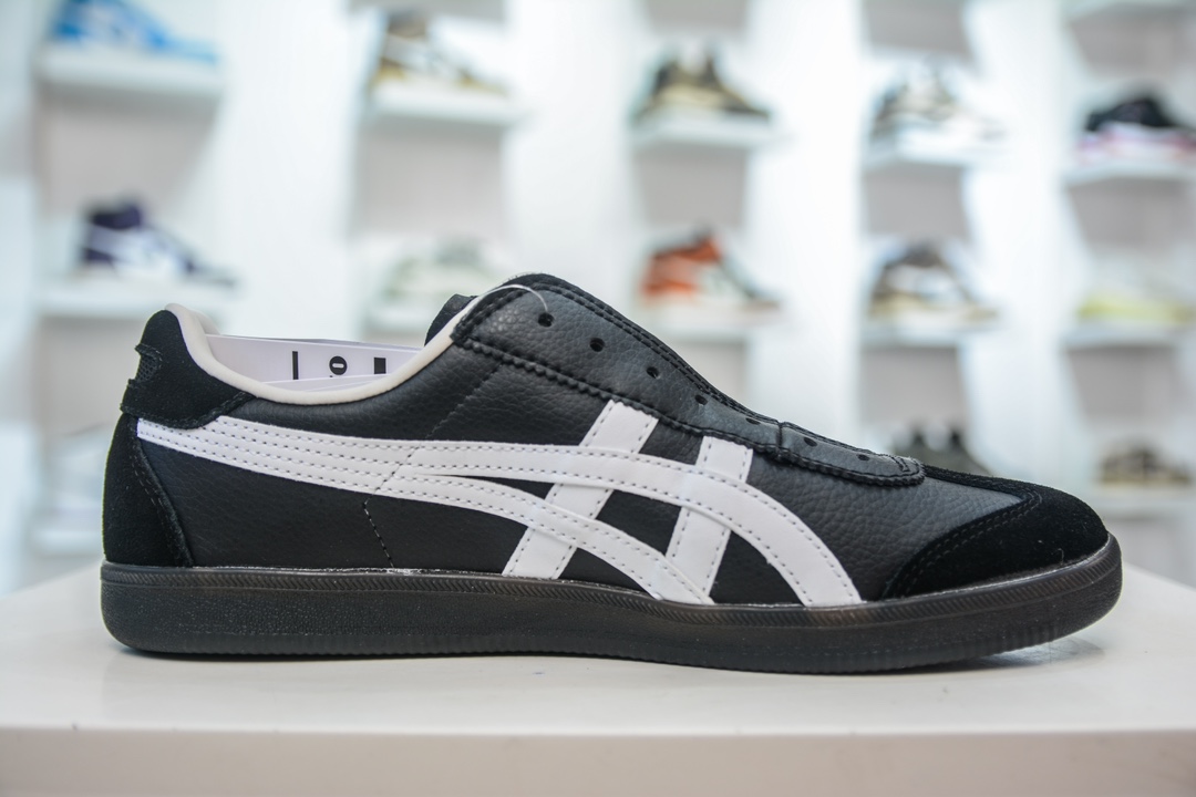 纯原级 Asics Onitsuka Tiger Tokuten 亚瑟士鬼冢虎男女中性复古运动板鞋轻盈舒适 1183C290-001