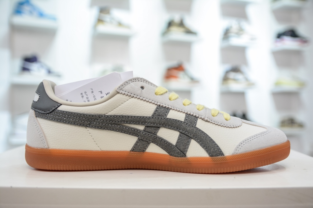 纯原级 Asics Onitsuka Tiger Tokuten 亚瑟士鬼冢虎男女中性复古运动板鞋轻盈舒适1183C086-101