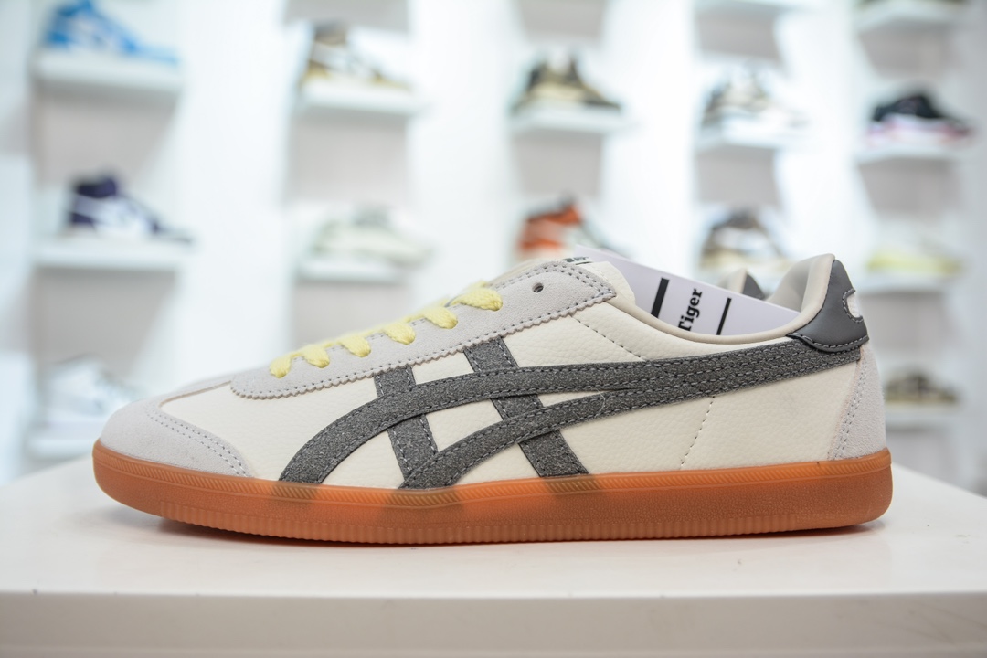 纯原级 Asics Onitsuka Tiger Tokuten 亚瑟士鬼冢虎男女中性复古运动板鞋轻盈舒适1183C086-101