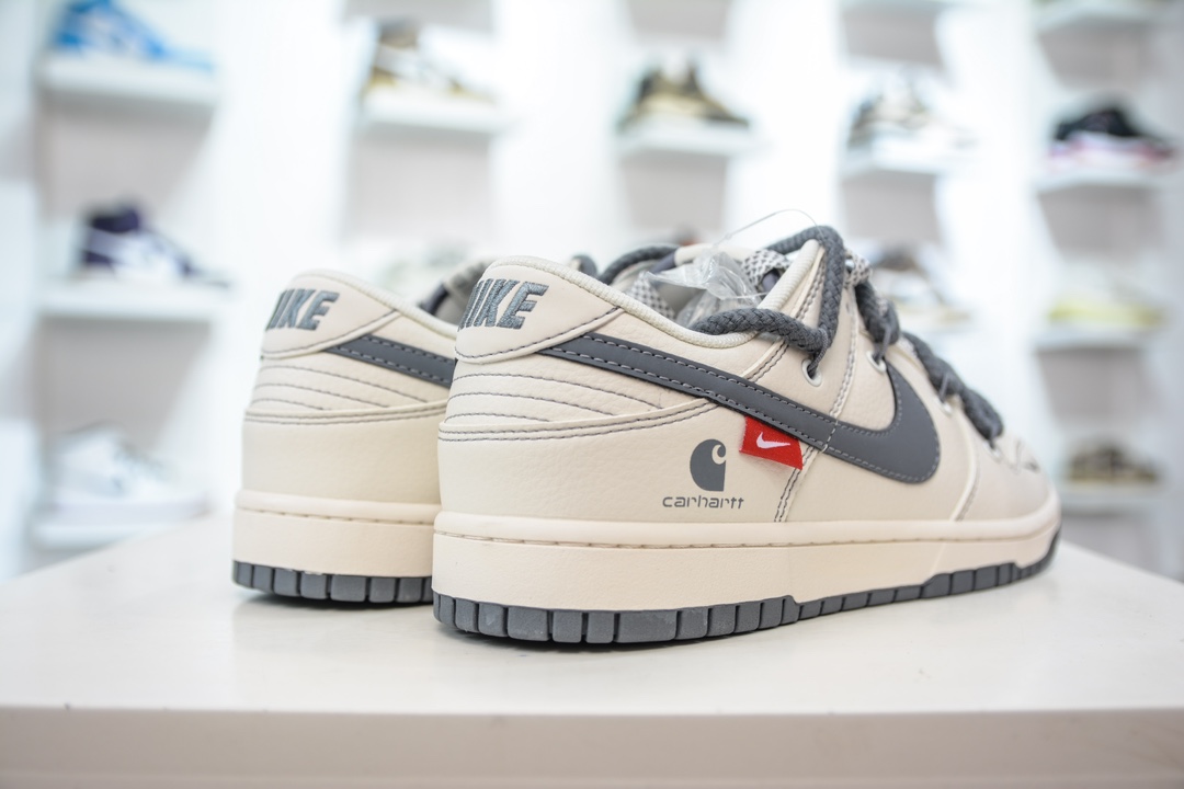 NK SB Dunk Low 卡哈特联名 绑带灰勾 SJ2068-266