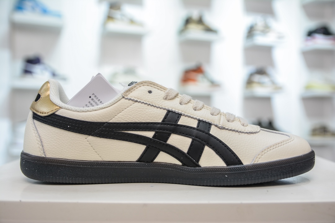 纯原级 Asics Onitsuka Tiger Tokuten 亚瑟士鬼冢虎男女中性复古运动板鞋轻盈舒适 1183B938-100