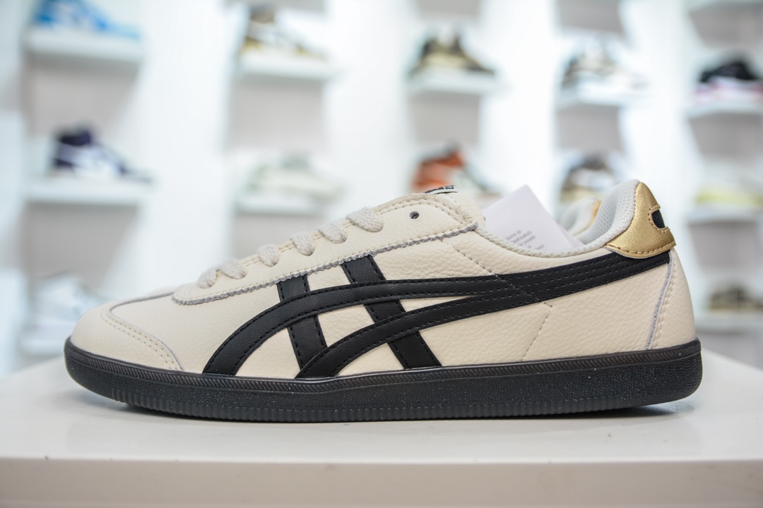 纯原级 Asics Onitsuka Tiger Tokuten 亚瑟士鬼冢虎男女中性复古运动板鞋轻盈舒适 1183B938-100