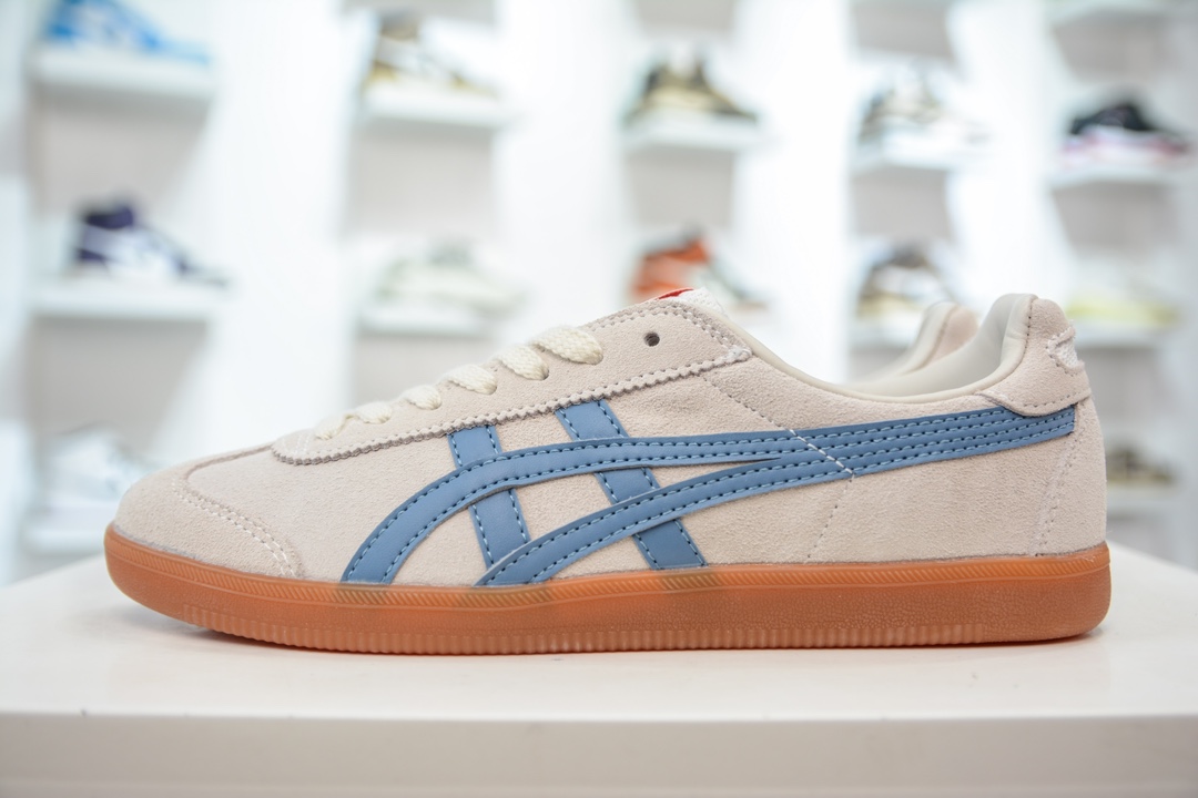 纯原级 Asics Onitsuka Tiger Tokuten 亚瑟士鬼冢虎男女中性复古运动板鞋轻盈舒适 1183A907-202