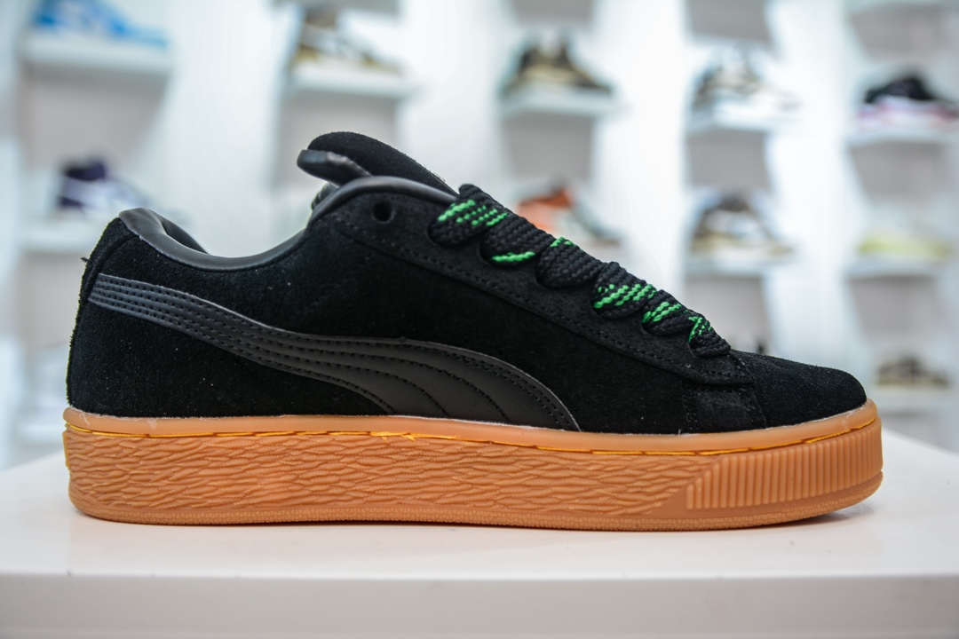 PUMA Suede XL 厚鞋舌轻便防滑低帮板鞋 398180-02